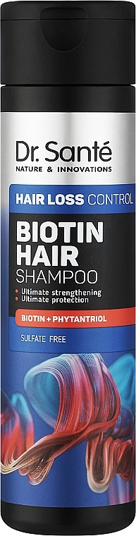 Шампунь для волосся з біотином - Dr.Sante Biotin Hair Loss Control — фото N2