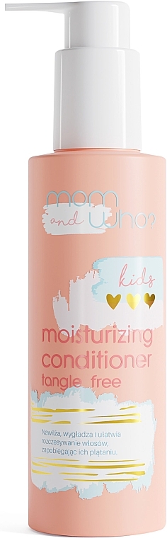 Зволожувальний кондиціонер для легкого розчісування - Mom And Who Kids Moisturizing Conditioner — фото N1