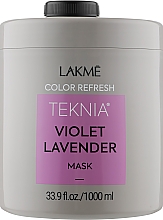 Маска для обновления цвета фиолетовых оттенков волос - Lakme Teknia Color Refresh Violet Lavender Mask — фото N3