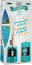 Набір - Sweet Home Collection Ocean Paradise (diffuser/100ml + candle/135g) — фото N1
