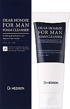 Очищающая пенка для мужчин - Dr. Hedison Dear Homme For Man Foam Cleanser — фото N2