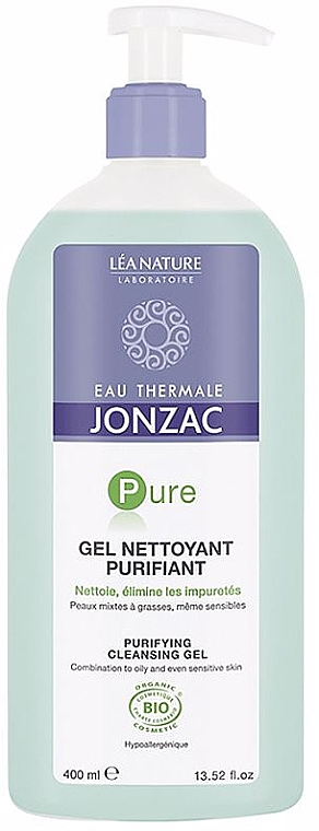 Очищувальний гель для вмивання - Eau Thermale Jonzac Pure Purifying Cleansing Gel — фото N1