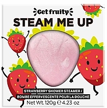 Духи, Парфюмерия, косметика Бомбочка для ванны "Клубника" - Dirty Works Get Fruity Steam Me Up Strawberry Shower Steamer