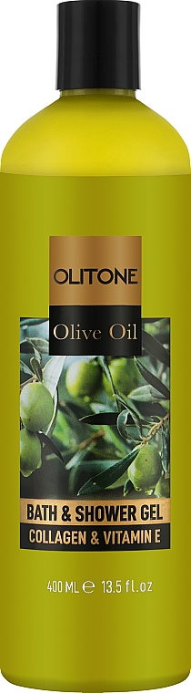 Гель для душу "Олива" - Olitone Bath & Shower Gel Olive Oil — фото N1