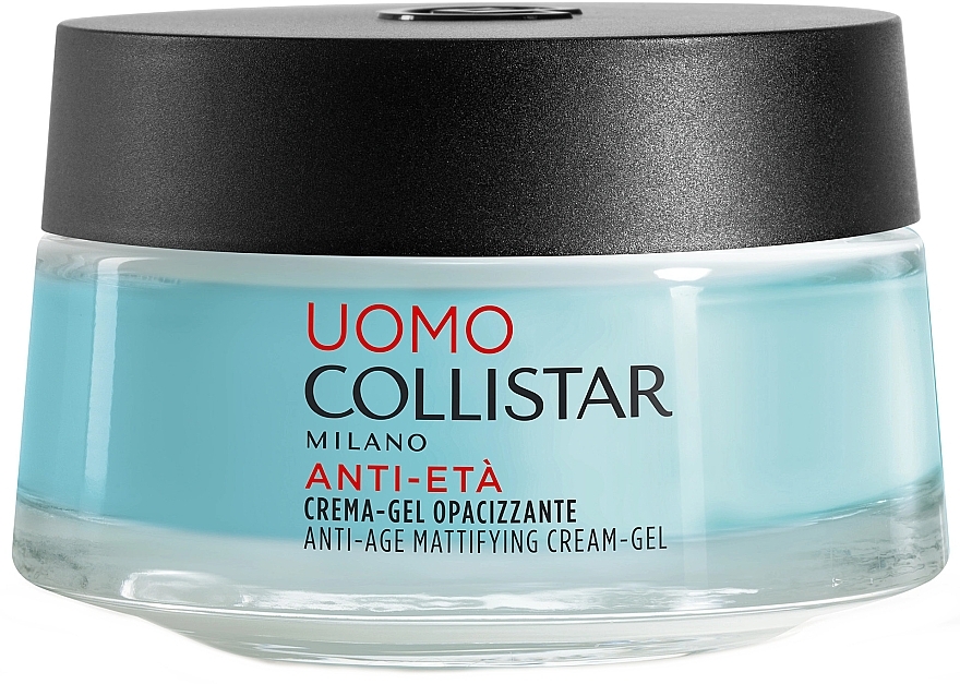 Матувальний антивіковий крем для обличчя - Collistar Uomo Anti-Age Mattifying Cream-Gel — фото N1