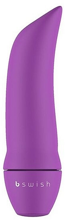 Вибратор, фиолетовый - B Swish Bmine Basic Curve Bullet Vibrator Orchid — фото N1