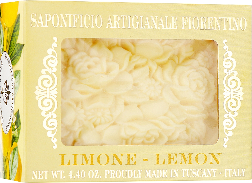 Мыло натуральное "Лимон" - Saponificio Artigianale Fiorentino Botticelli Lemon Soap