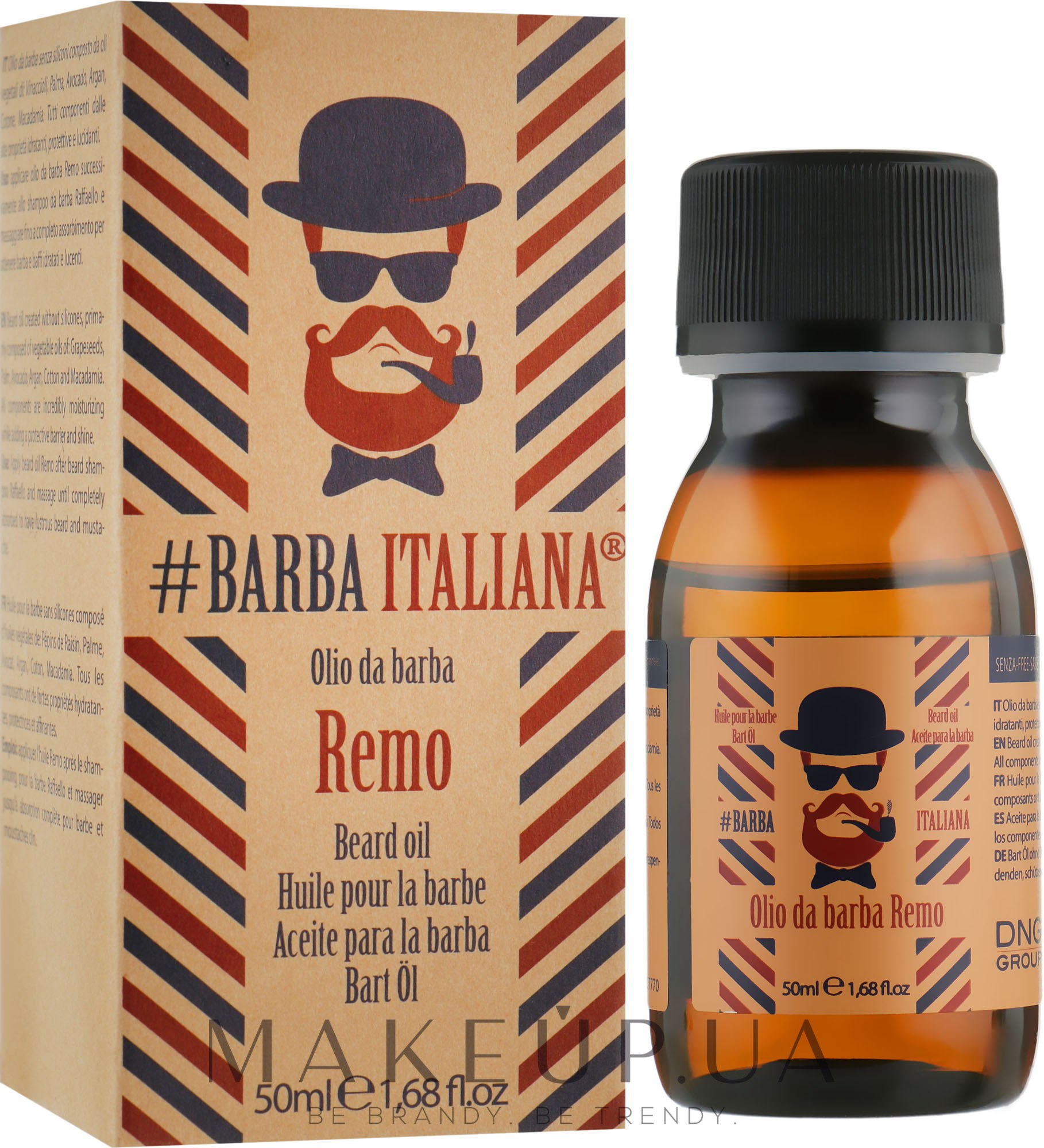 Олія для бороди - Barba Italiana Remo Beard Oil — фото 50ml