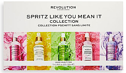 Духи, Парфюмерия, косметика Набор - Revolution Skincare Spritz Like You Mean It Set Sprays (spray/100ml x 5шт)