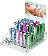 Парфумерія, косметика Кніпсер для нігтів, 24 шт. - Nippes Solingen Premium Nail Care N559 Display Mix Color
