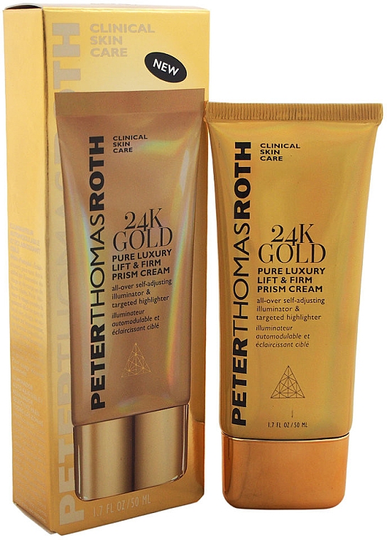 Крем для лица - Peter Thomas Roth 24k Gold Pure Luxury Lift & Form Prism Cream — фото N2