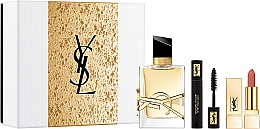 Парфумерія, косметика Yves Saint Laurent Libre - Набір (edp/50ml + mascara/2ml + lipstick/1g)