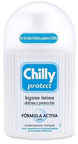 Гель для интимной гигиены - Chilly Protect Active Formula Ph5 — фото N1