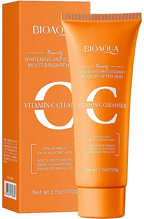 Пенка для лица с витамином С - Bioaqua Vitamine C Face Cleanser — фото N1