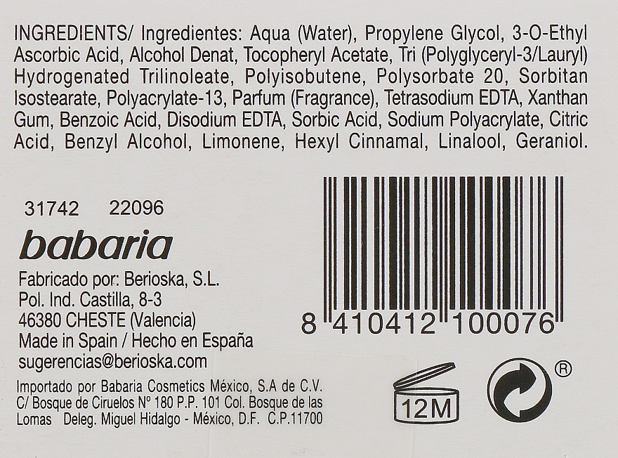 Сироватка для обличчя - Babaria Vitamin C Serum — фото N3