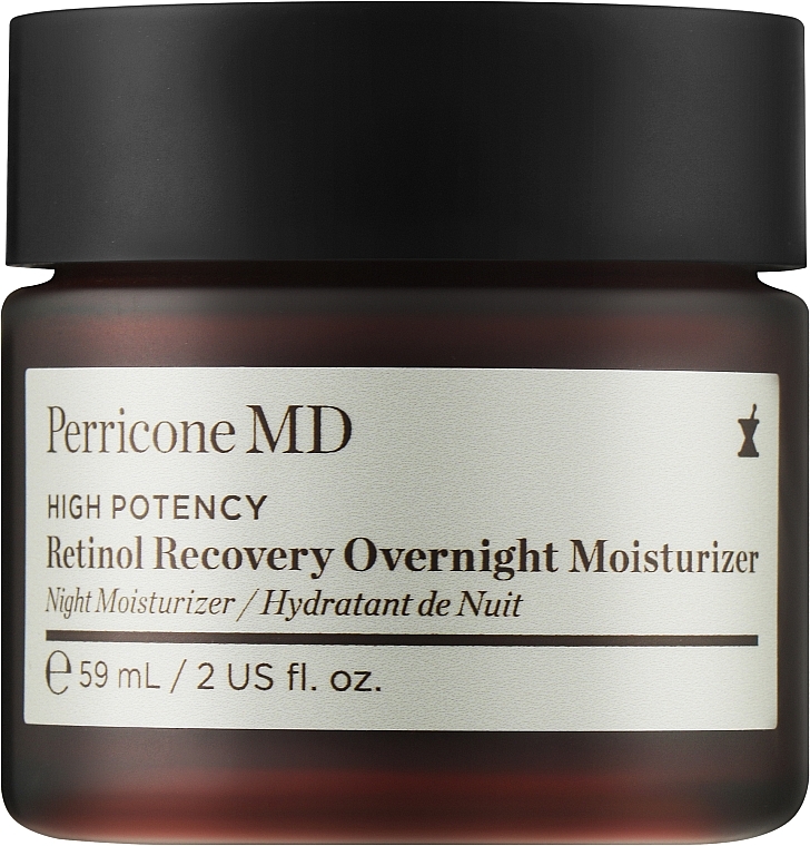 Ультрапитательный увлажняющий крем для лица - Perricone MD High Potency Retinol Recovery Overnight Moisturizer — фото N3