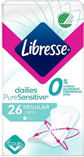 Щоденні прокладки, 26 шт. - Libresse Dailies Pure Sensitive