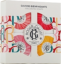 Парфумерія, косметика Roger & Gallet Bois D'Orange Set Bestseller Multi Soaps - Набір (soap/4x50g)