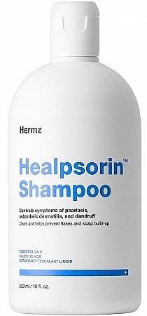 Шампунь от себорейного воспаления и псориаза - Hermz Healpsorin Shampoo — фото N1