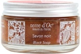 Парфумерія, косметика Чорне мило для тіла - Terre d'oc Argan Black Body Soap