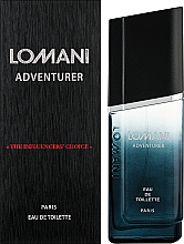 Parfums Parour Lomani Adventurer - Туалетная вода — фото N2