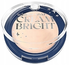 Парфумерія, косметика Кремовий хайлайтер для обличчя - Bell All Stars Winter Star Cream Bright