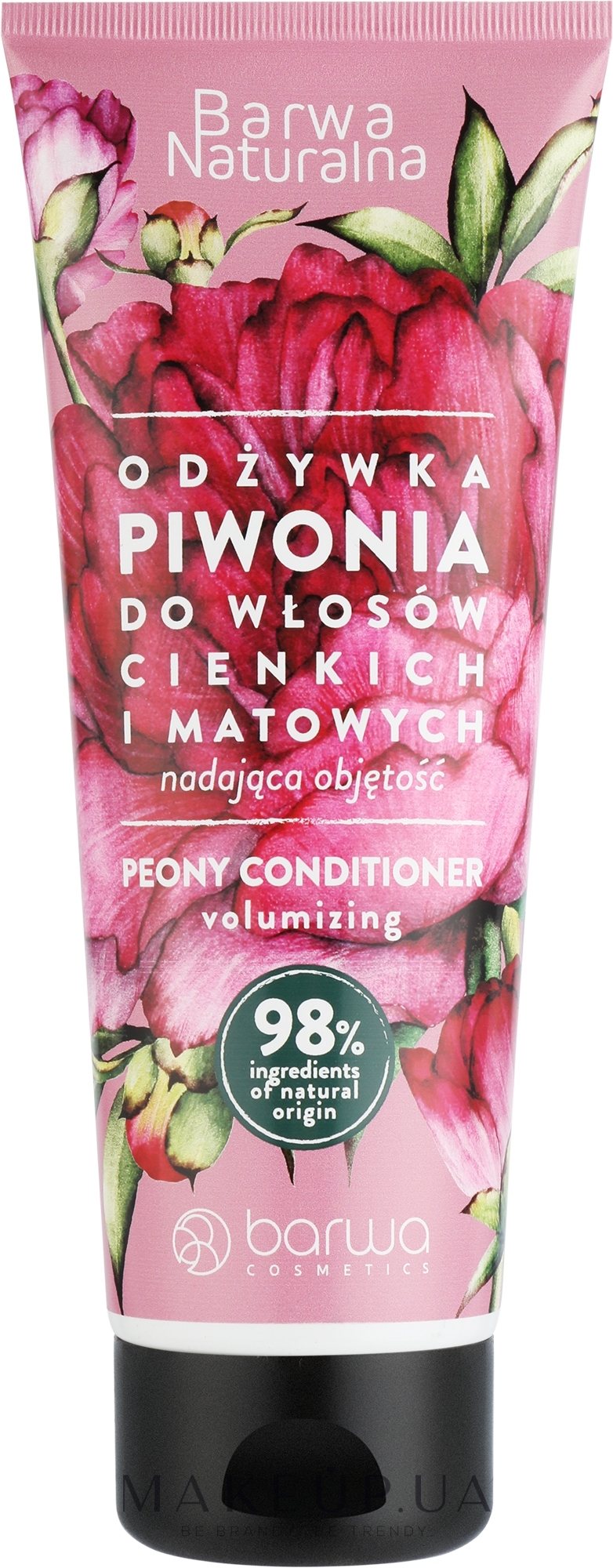 Кондиціонер з півонією для тонкого та тьмяного волосся - Barwa Peony Conditioner — фото 200ml