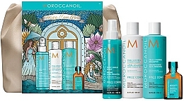 Парфумерія, косметика Набір для догляду за волоссям, 5 продуктів - Moroccanoil Holiday Bag Frizz Control