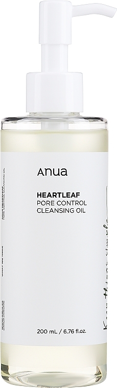 Очищувальна олія для обличчя - Anua Heartleaf Pore Control Cleansing Oil — фото N1