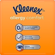 Серветки тришарові, 56 шт. - Kleenex Allergy Comfort — фото N5