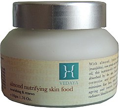 Духи, Парфюмерия, косметика Питательный крем с миндалем - Vedaya Almond Nutrifying Skin Food