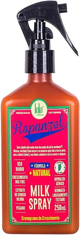 Спрей-кондиціонер для волосся - Lola Cosmetics Rapunzel Milk Spray — фото N1