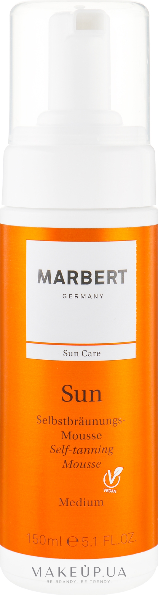 Мусс-автозагар - Marbert Sun Care Self Tanning Mousse — фото 150ml