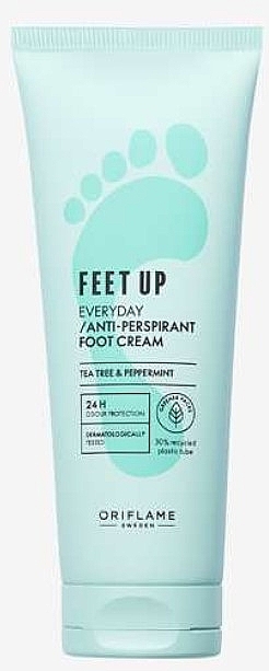 Крем-антиперспірант для ніг - Oriflame Feet Up Everyday Anti-perspirant Foot Cream — фото N1