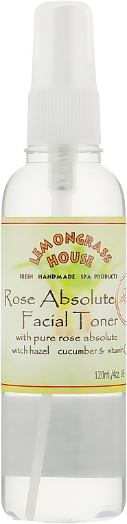 Освежающий тоник для лица "Роза" - Lemongrass House Rose Absolute Facial Toner — фото N1