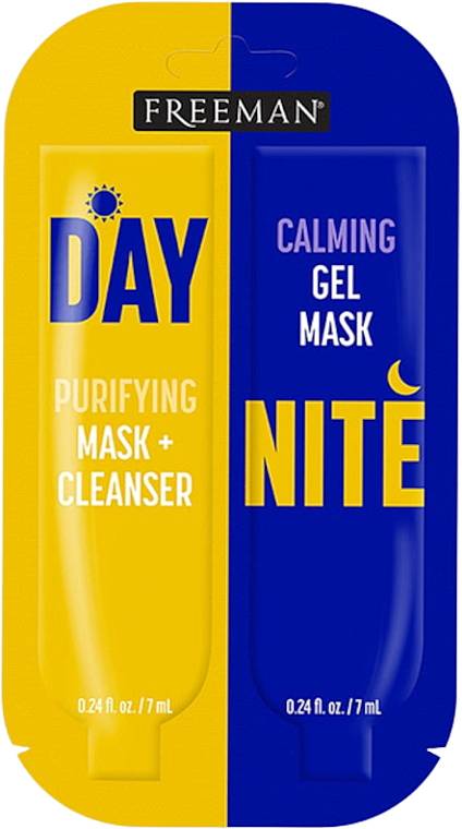 Маска для обличчя - Freeman Day & Nite Dual Mask — фото N1