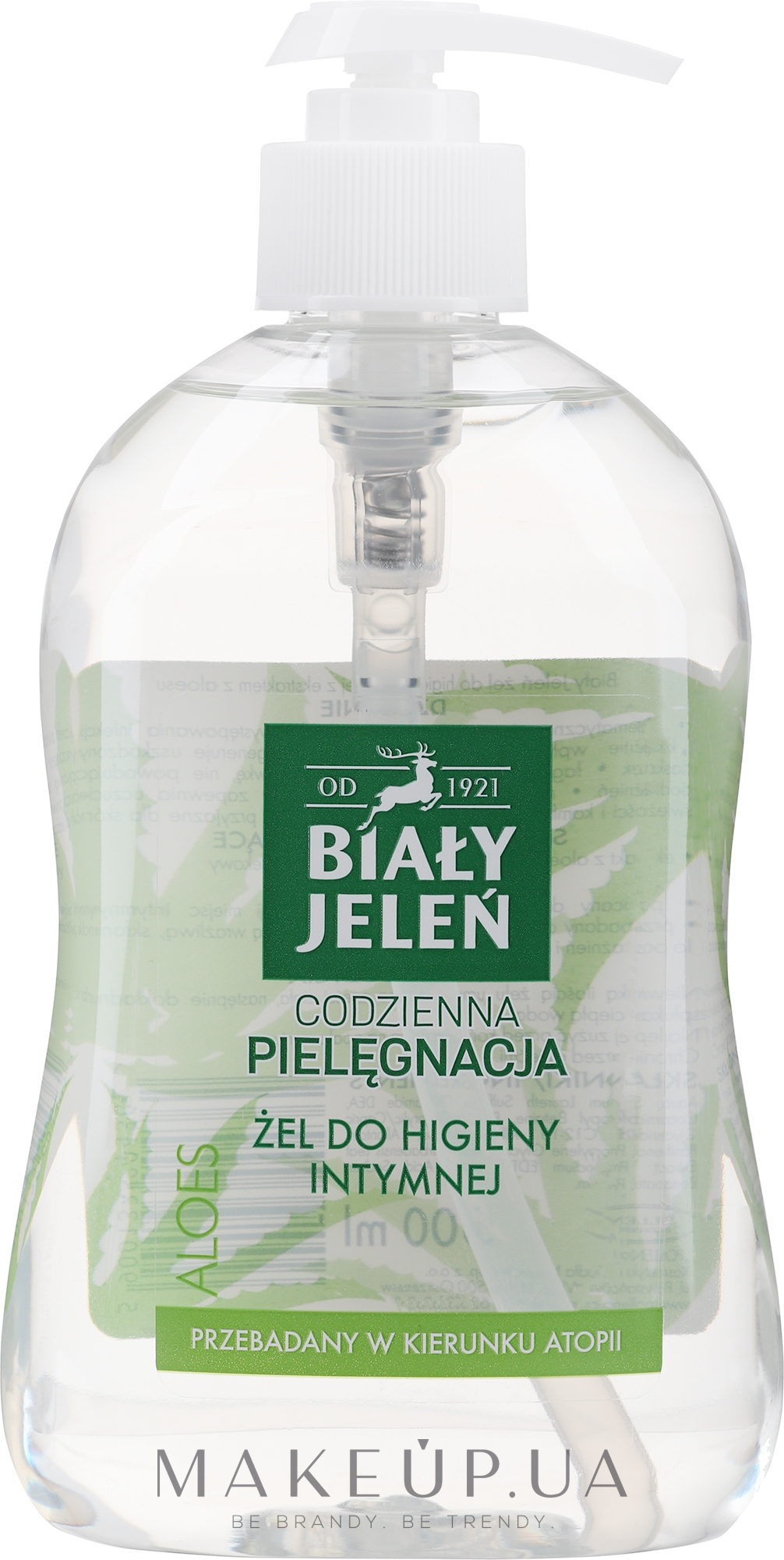 Гипоаллергенный гель для интимной гигиены с алоэ - Bialy Jelen Hypoallergenic Gel For Intimate Hygiene — фото 500ml