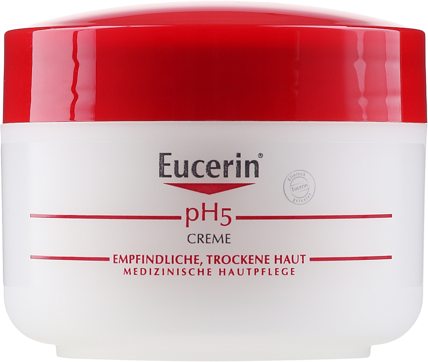 Универсальный крем для кожи, склонной к аллергическим реакциям - Eucerin pH5 Creme — фото N1