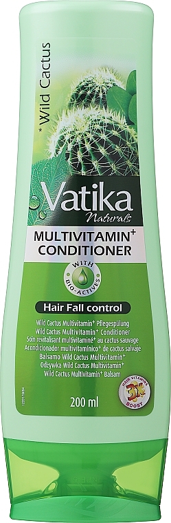 Кондиціонер для волосся "Зміцнення і живлення" - Dabur Vatika Wild Cactus Conditioner