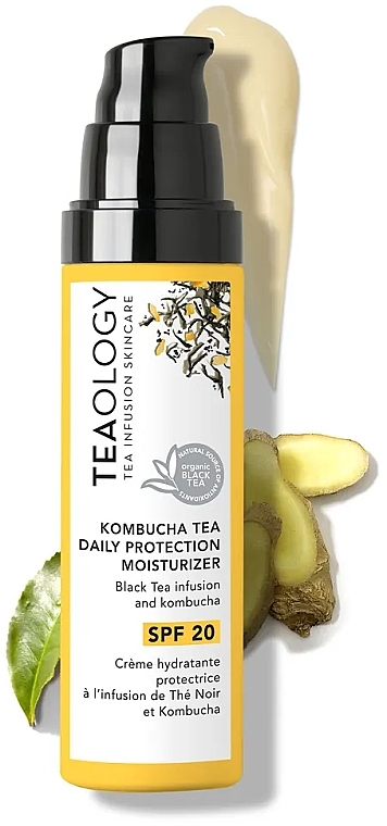 Щоденний захисний зволожувальний крем - Teaology Kombucha Tea Daily Protection Moisturizer SPF20 — фото N3