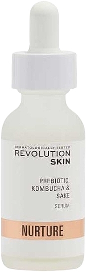 Пребіотична сироватка з екстрактом чайного гриба та саке - Revolution Skincare Nurture Prebiotic Kombucha & Sake Serum — фото N1