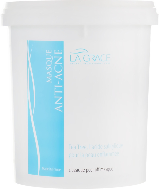Альгинатная маска "Анти Акне" с эфирным маслом чайного дерева для жирной кожи - La Grace Masque Anti-Acne