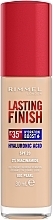 Тональная основа - Rimmel Lasting Finish Full Coverage Lightweight Foundation — фото N1