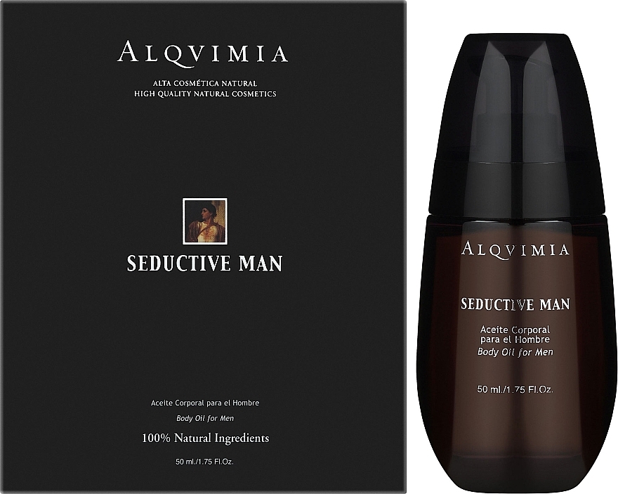 Масло для тела - Alquimia Seductive Men Body Oil  — фото N2