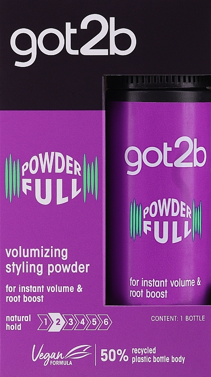 Стайлінг-пудра - Got2b Volumizing Powder * — фото N1