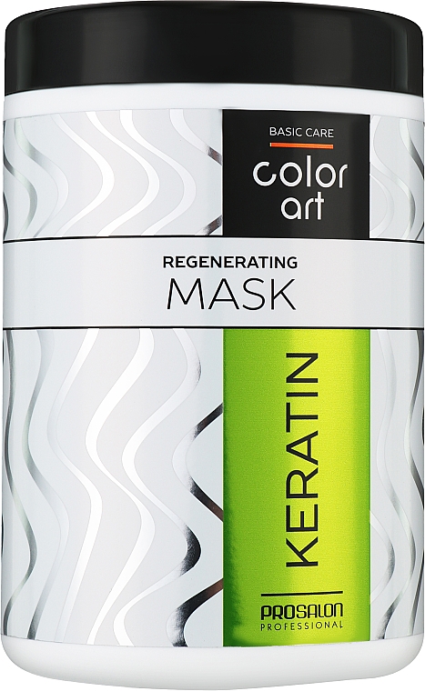 Маска для волосся з кератином - Prosalon Basic Care Color Art Regenerating Mask Keratin — фото N1