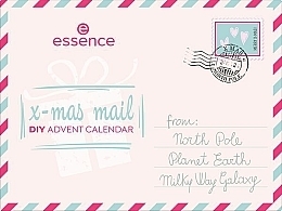 Парфумерія, косметика Адвент-календар - Essence X-Mas Mail Diy Advent Calender 01 Got A Special Delivery