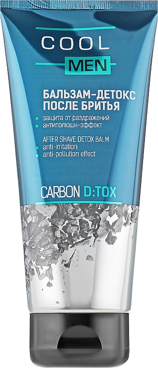 Бальзам-детокс після гоління - Cool Men Detox Carbon — фото N1