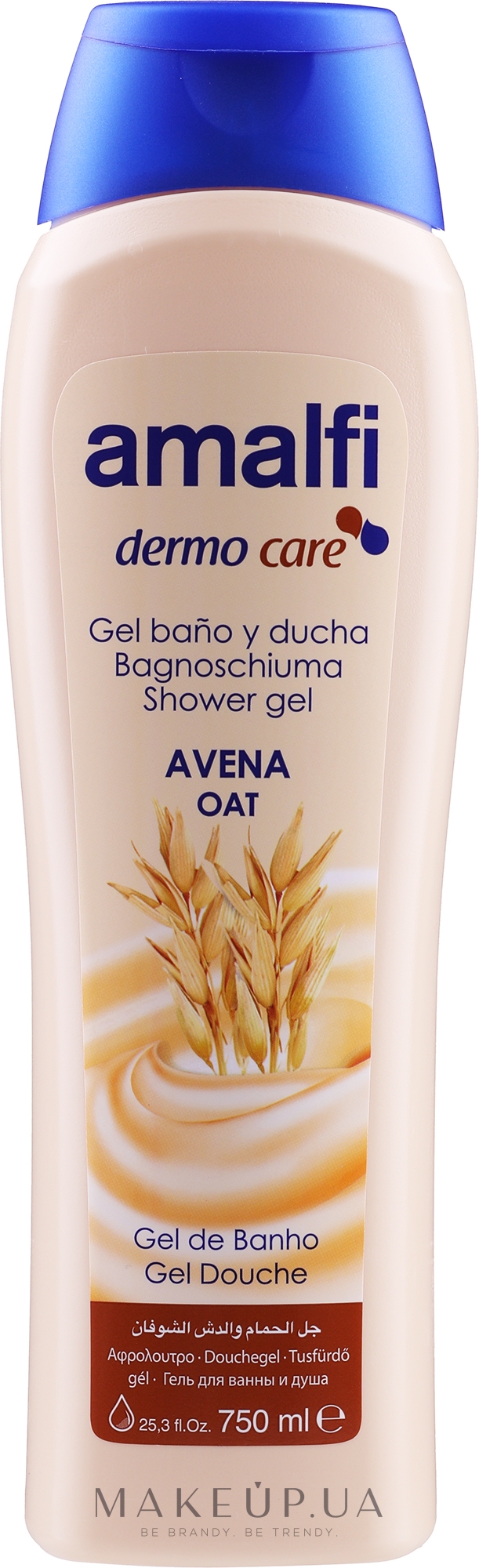 Гель для душа - Amalfi Bath&Shower Gel Avena Natural — фото 750ml