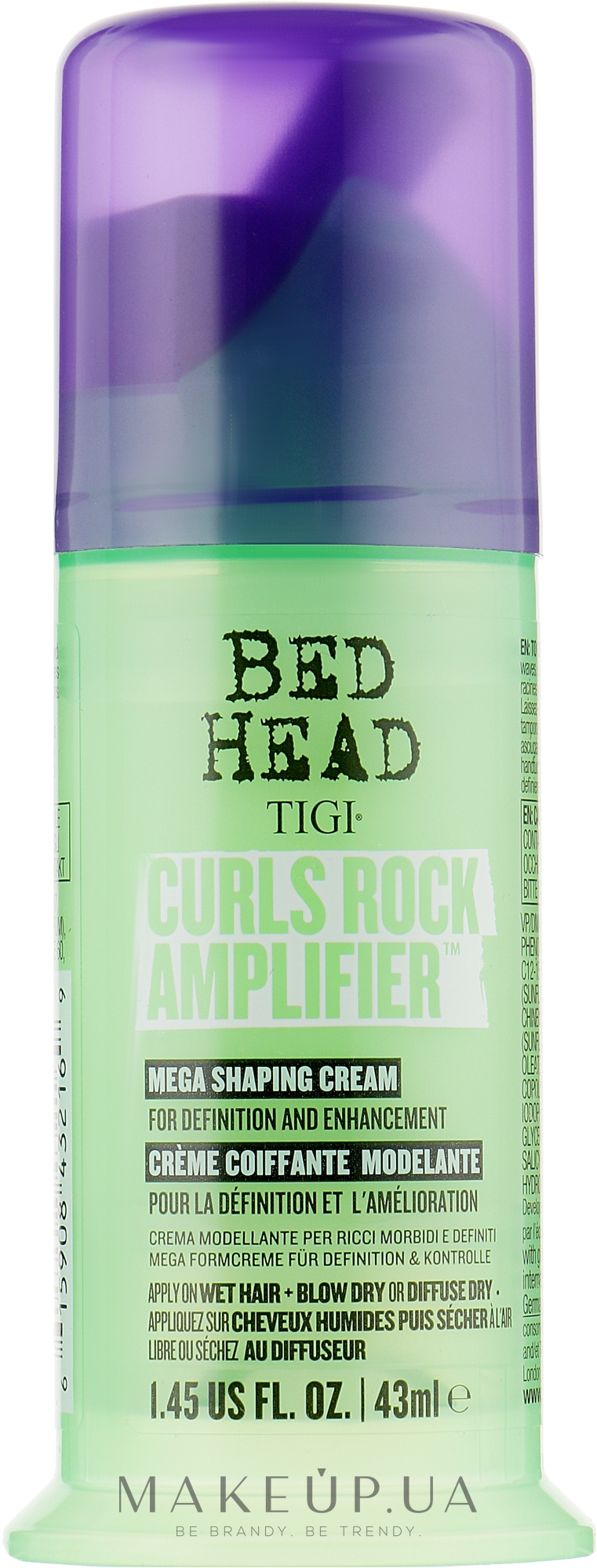 Крем для в'юнкого волосся - Tigi Bed Head Curls Rock Amplifier Curly Hair Cream — фото 43ml